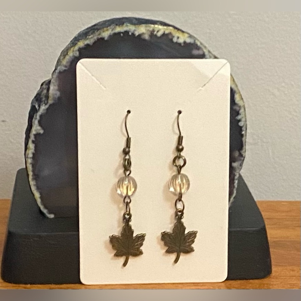 NEW Czech crystal earrings